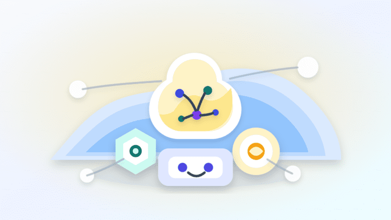 Paper cut style cover showing an AI cloud, agent face, crypto token, and network nodes under a broad market-narrative arc