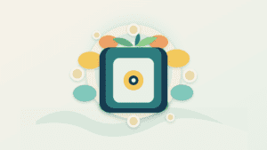 Layered paper illustration of an auto-compounder vault reinvesting rewards