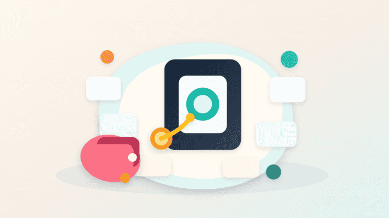 Layered-paper illustration of a wallet offering an extra fee token to a crowded transaction gate