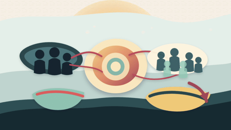 Paper cut cover illustration showing a hidden insider group connected to a token, public buyers, and an exit path