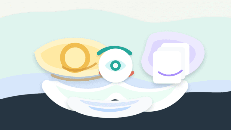 Layered paper illustration of a cash-and-carry crypto trade with a spot asset, futures hedge, spread marker, and collateral layers