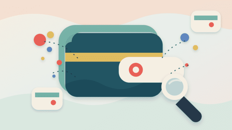 Paper cut style cover illustration centered on a dusting attack, with tiny dust particles and tracking paths aimed at a crypto wallet