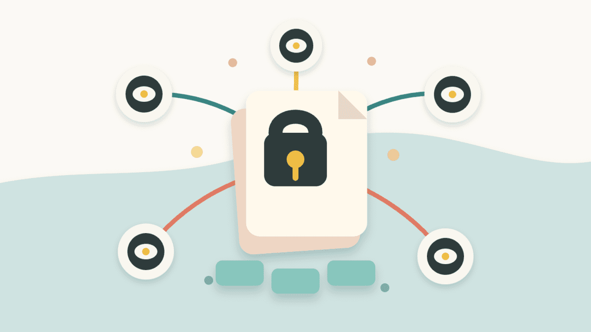 Layered paper cover showing a locked smart contract watched by connected keeper nodes