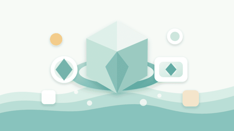 Layered paper illustration of liquid restaking with a staked asset moving through liquid layers into a receipt token