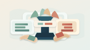 Layered paper illustration showing resting order blocks receiving maker treatment while immediate orders pay taker fees
