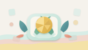 Layered paper illustration of a generic crypto balance producing native yield through built-in product layers