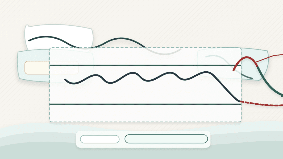 Layered paper cover showing a boxed price path, a blocked breakout, and a separate confirmation channel for range jail