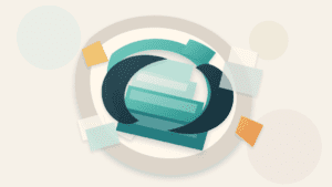 Layered paper illustration of collateral stacks being recycled through a tightening debt loop
