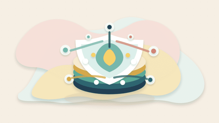 Layered-paper illustration of restaked exposure being counted through route layers and point nodes