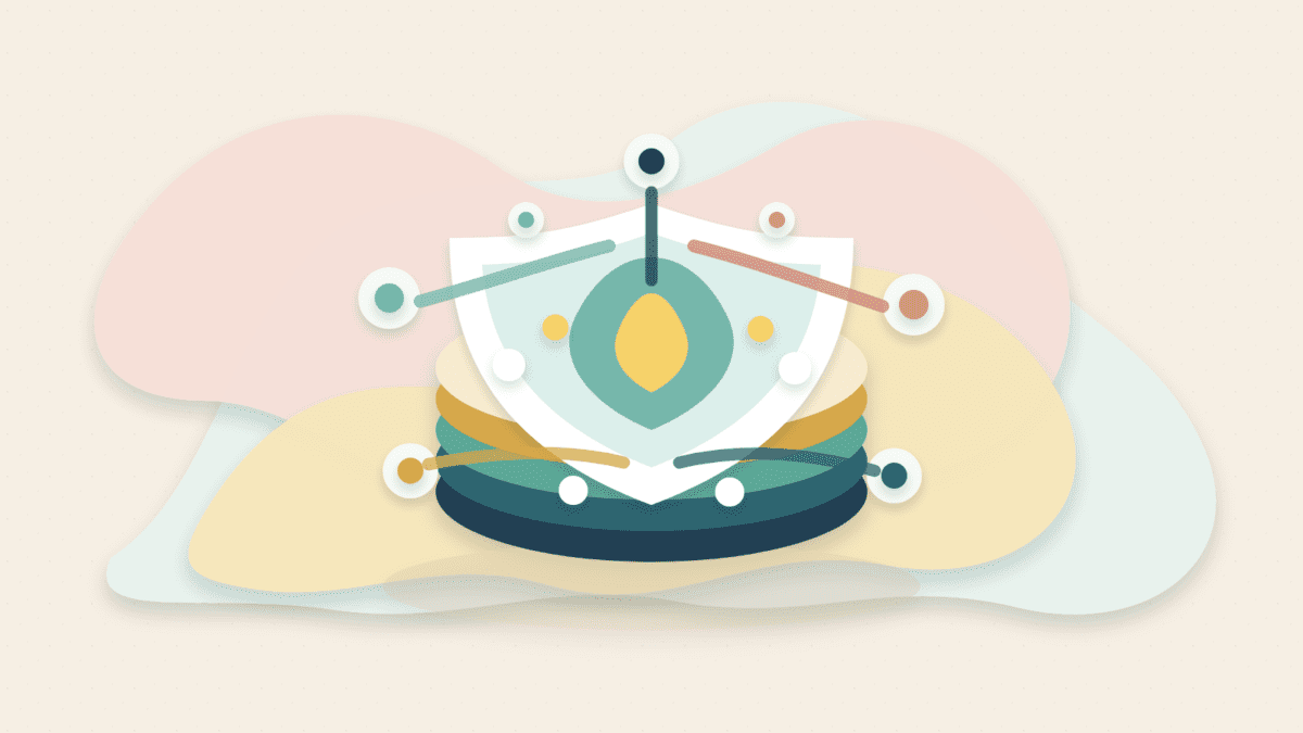 Layered-paper illustration of restaked exposure being counted through route layers and point nodes