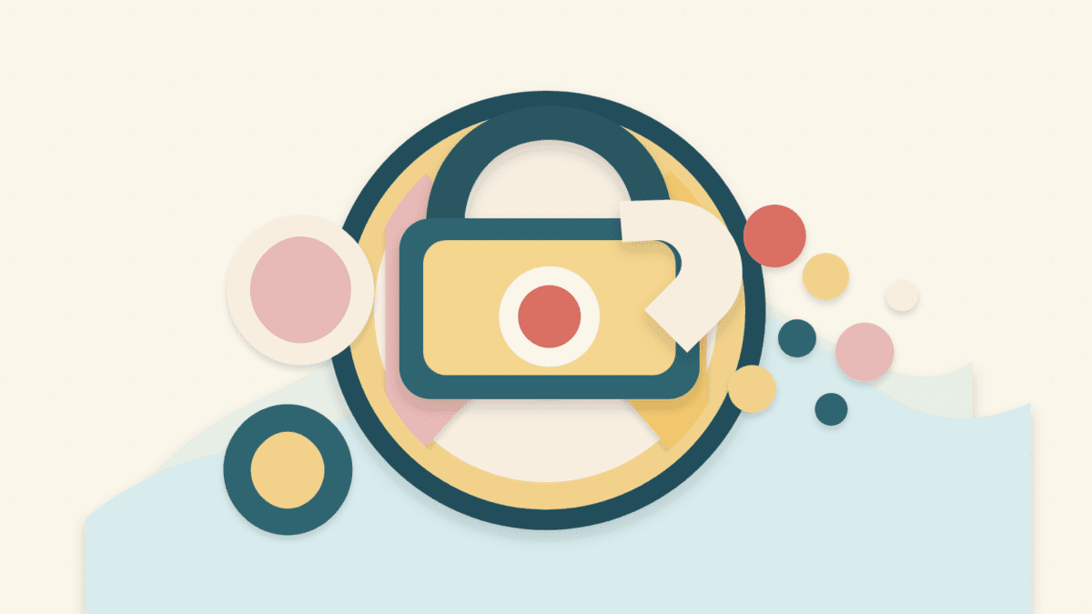 Layered paper illustration of a token vault opening for a later release tranche
