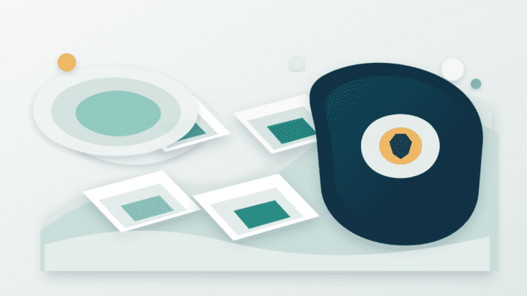 Layered paper blocks moving toward a secure vault to represent crypto settlement assurance